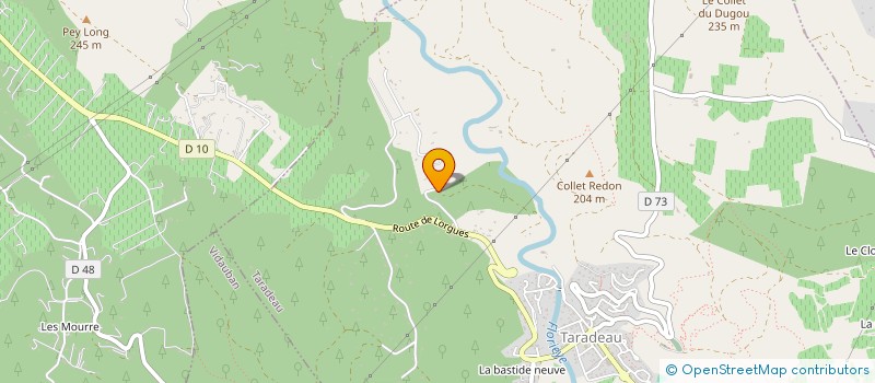 localisation de l'entreprise MA COLLAB'  TARADEAU