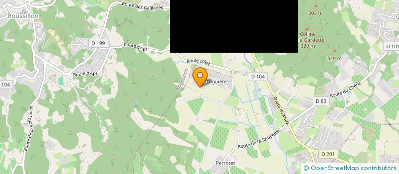 localisation de l'entreprise MA COMMUNICATION STUDIO  GARGAS