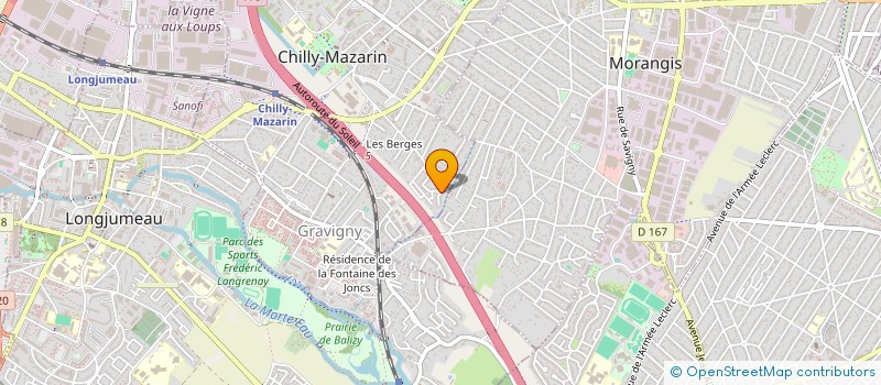 localisation de l'entreprise MA CONSULT  CHILLY-MAZARIN