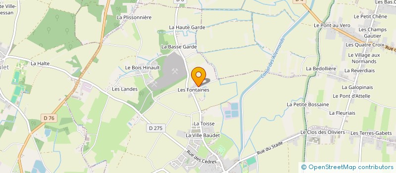 localisation de l'entreprise MA COULEUR PREFEREE  SAINT-GUINOUX