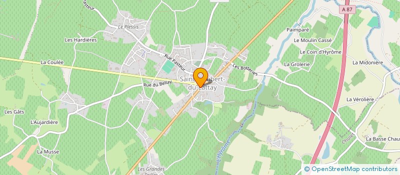 localisation de l'entreprise MA CREATION COIFFURE  VAL-DU-LAYON