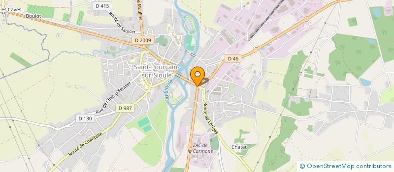 localisation de l'entreprise MA CUISINE  SAINT-POURCAIN-SUR-SIOULE