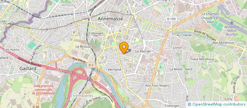 localisation de l'entreprise MA CUISINE  ARTHAZ-PONT-NOTRE-DAME