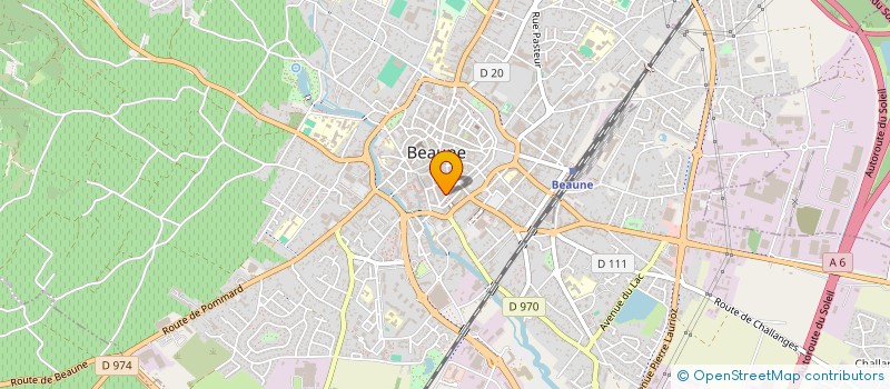 localisation de l'entreprise MA CUISINE HOLDING à BEAUNE