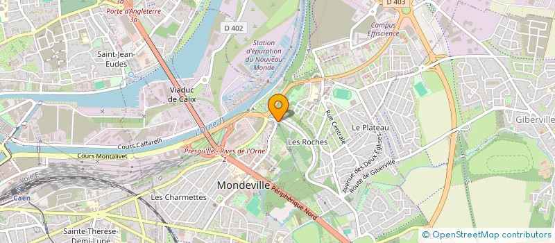 localisation de l'entreprise MA DECOR  MONDEVILLE