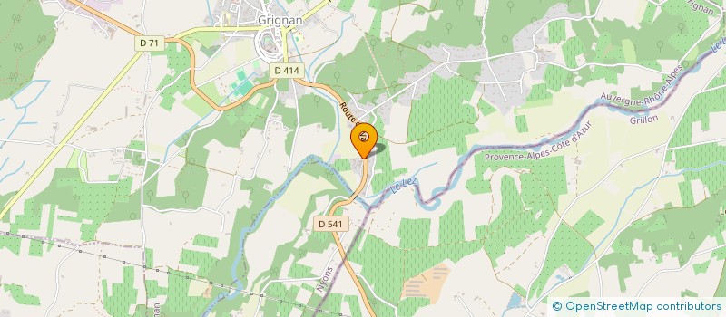 localisation de l'entreprise MA DECORATION  GRIGNAN