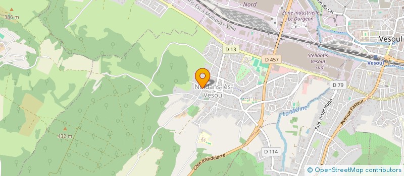 localisation de l'entreprise MA DEMEURE  NOIDANS-LES-VESOUL