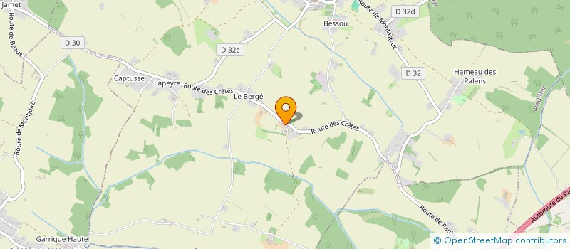 localisation de l'entreprise MA DEVELOPPEMENT  PAULHAC