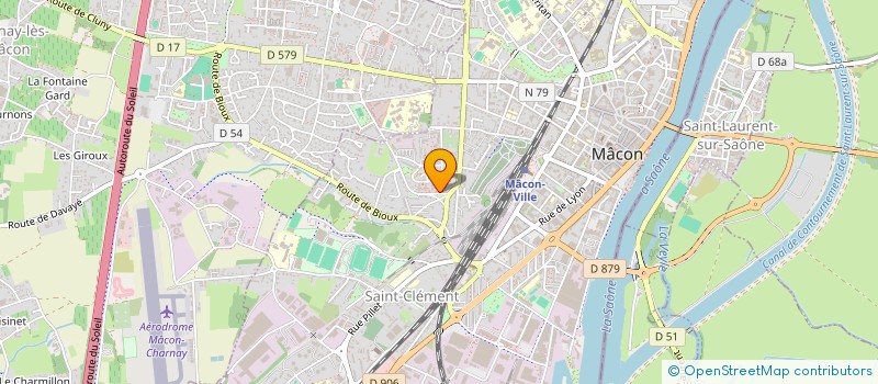 localisation de l'entreprise MA DIGITAL FACTORY à MACON