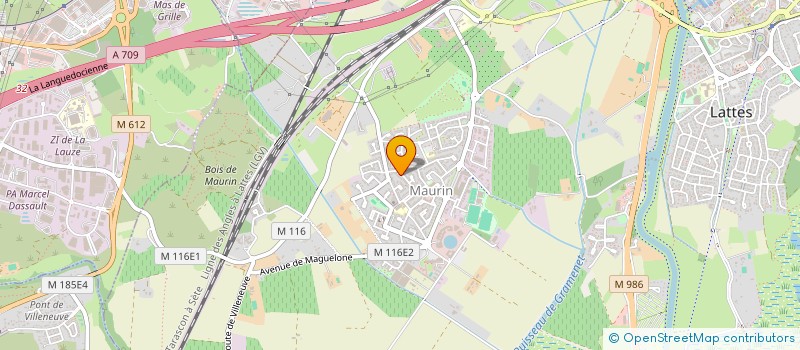 localisation de l'entreprise MA.DO.NA à LATTES