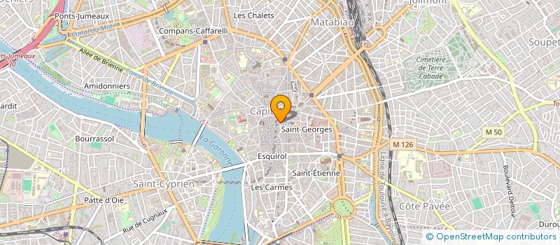 localisation de l'entreprise MA DOM à TOULOUSE