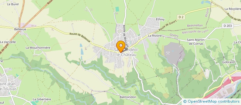 localisation de l'entreprise MA DOUC'HEURE  BEAUVALLON