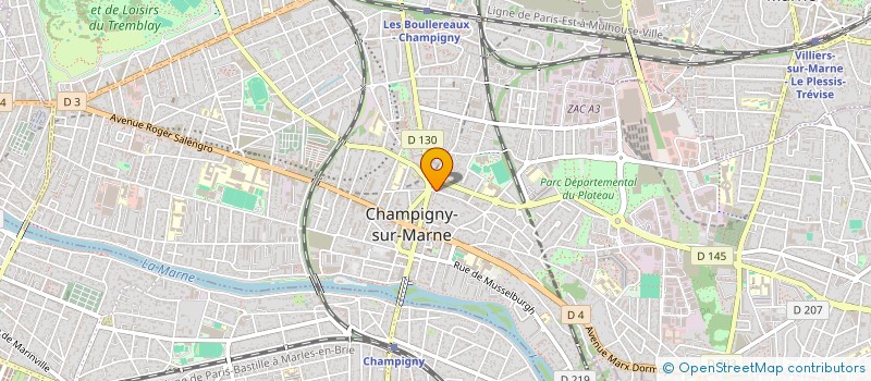 localisation de l'entreprise MA-DUPONT  CHAMPIGNY-SUR-MARNE