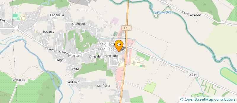 localisation de l'entreprise MA ELEC à PRUNELLI-DI-FIUMORBO