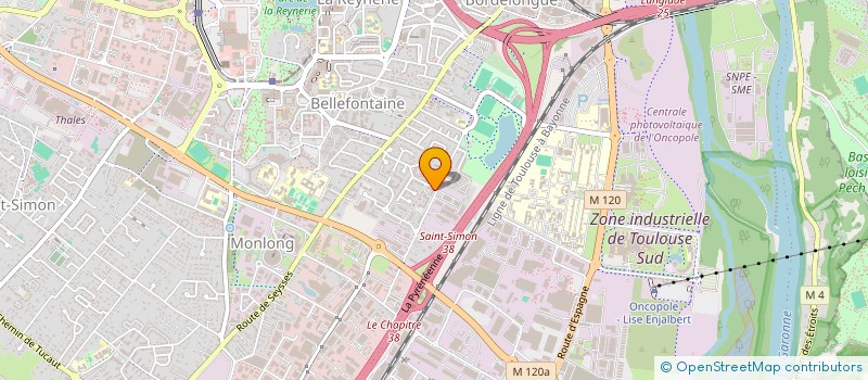 localisation de l'entreprise MA ETANCHEITE à TOULOUSE