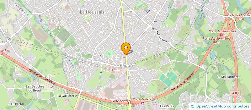 localisation de l'entreprise MA EVIDENCE à REZE