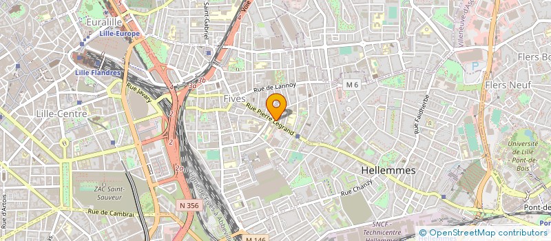 localisation de l'entreprise MA FENETRE  LILLE