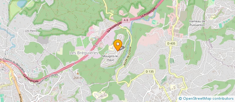 localisation de l'entreprise MA FERME URBAINE  MOUGINS