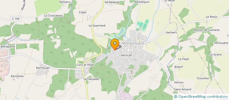 localisation de l'entreprise MA.FI.CEL PLAQ  MONTERBLANC