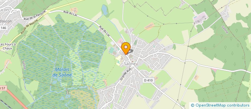 localisation de l'entreprise MA FIBRE ETHIQUE à SAONE