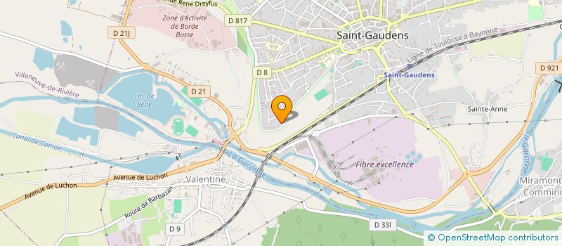 localisation de l'entreprise MA FLOTTE-B à SAINT-GAUDENS