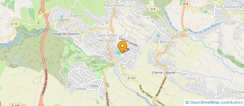 localisation de l'entreprise MA FOI, ES TU LA à SAINT-PAUL