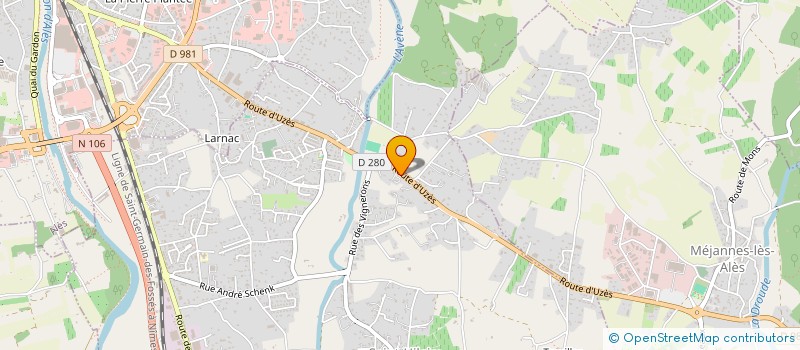 localisation de l'entreprise MA FOURMILIERE à SAINT-HILAIRE-DE-BRETHMAS