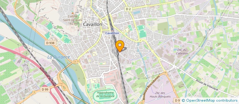 localisation de l'entreprise MA GALINETTE CENDREE  CAVAILLON