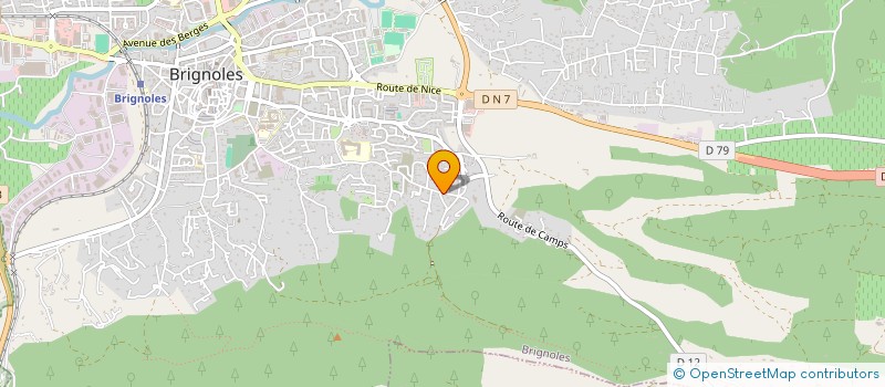 localisation de l'entreprise MA GESTION ELECTRIQUE à BRIGNOLES
