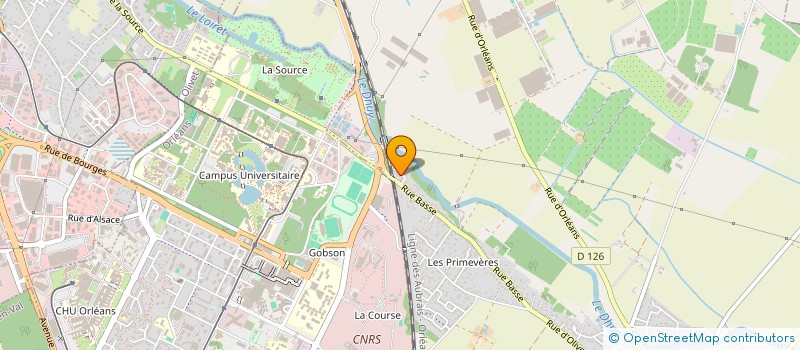 localisation de l'entreprise MA GLOBAL TRANSPORT  SAINT-CYR-EN-VAL