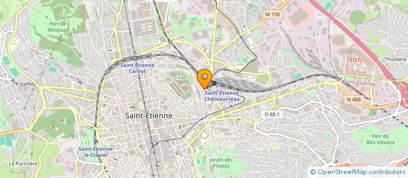 localisation de l'entreprise MA GRANDE FAMILLE à SAINT-ETIENNE