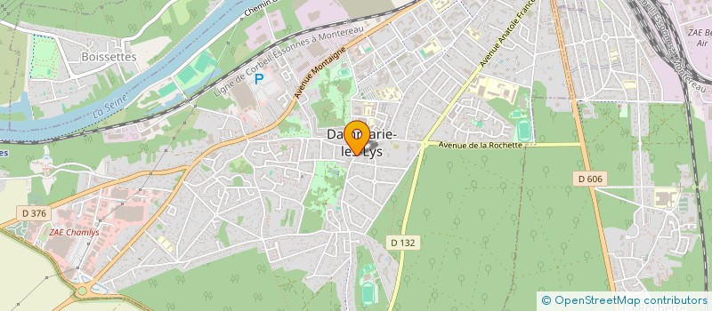 localisation de l'entreprise MA GRANGE à DAMMARIE-LES-LYS