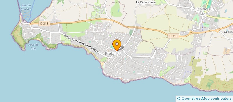 localisation de l'entreprise MA HAIR  PREFAILLES