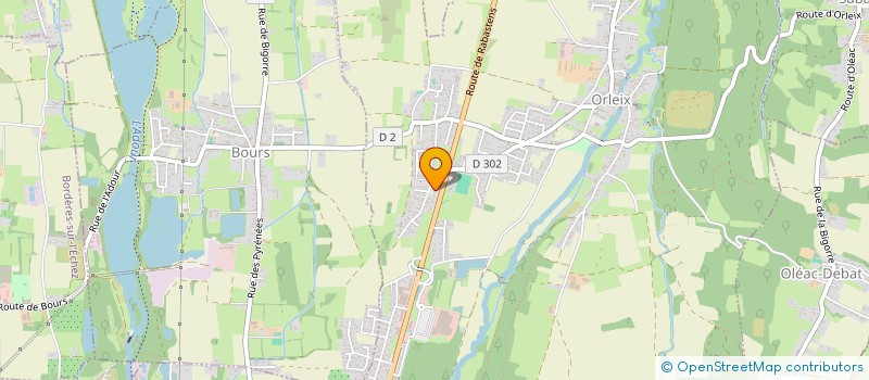 localisation de l'entreprise MA HOLDING  ORLEIX