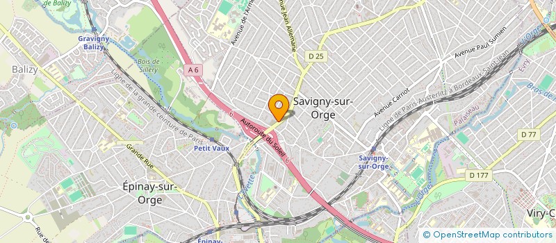 localisation de l'entreprise MA HOTLINE à SAVIGNY-SUR-ORGE