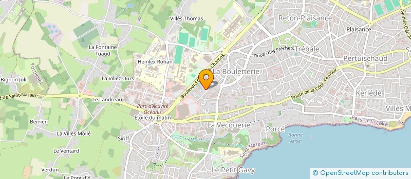 localisation de l'entreprise MA IMMO  SAINT-NAZAIRE