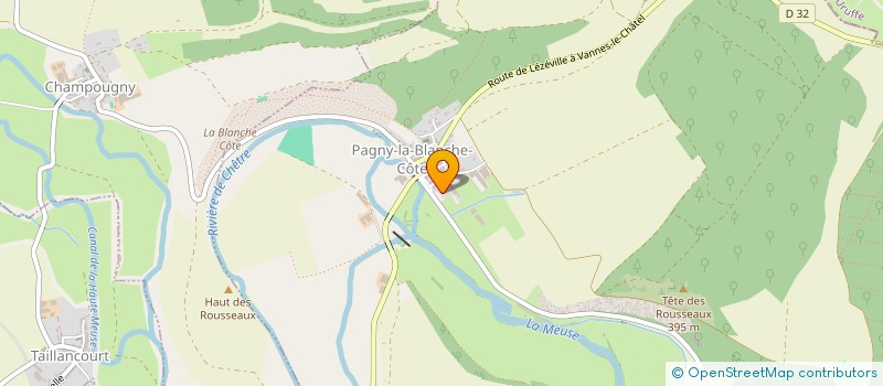 localisation de l'entreprise MA IMMO à PAGNY-LA-BLANCHE-COTE
