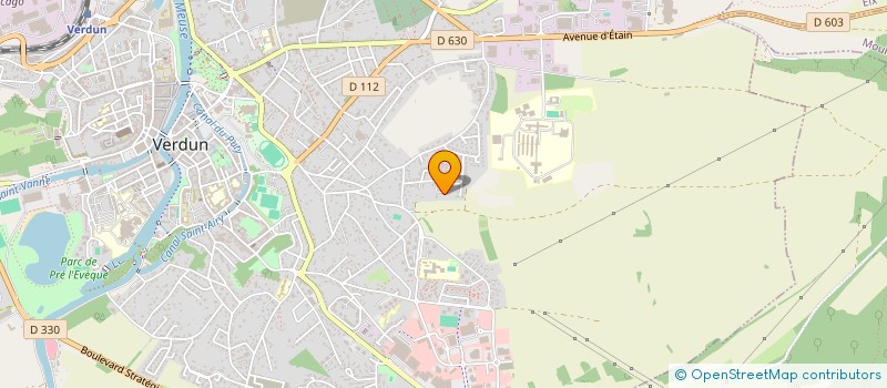localisation de l'entreprise MA'IMMO à VERDUN