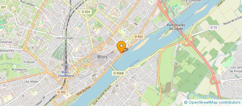 localisation de l'entreprise MA INVEST  BLOIS