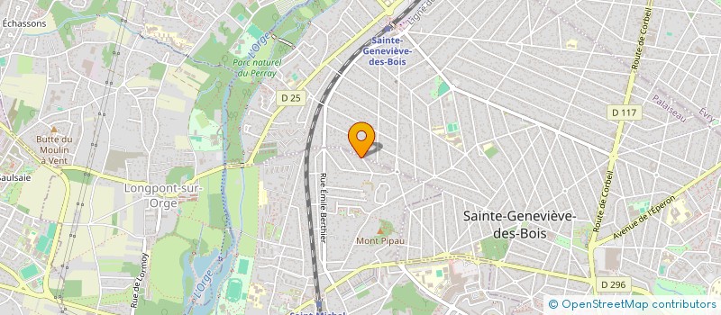 localisation de l'entreprise MA-INVEST & PATRIMOINE  SAINT-MICHEL-SUR-ORGE