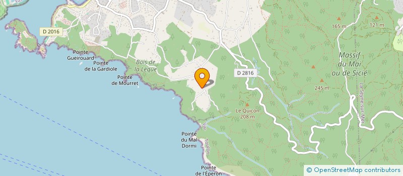 localisation de l'entreprise MA JAC SARL à SIX-FOURS-LES-PLAGES