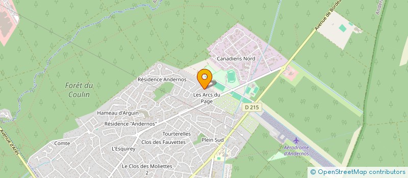 localisation de l'entreprise MA JADELINE  ANDERNOS-LES-BAINS