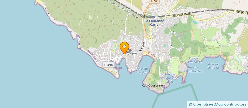 localisation de l'entreprise MA JAMADOUNE  MARTIGUES