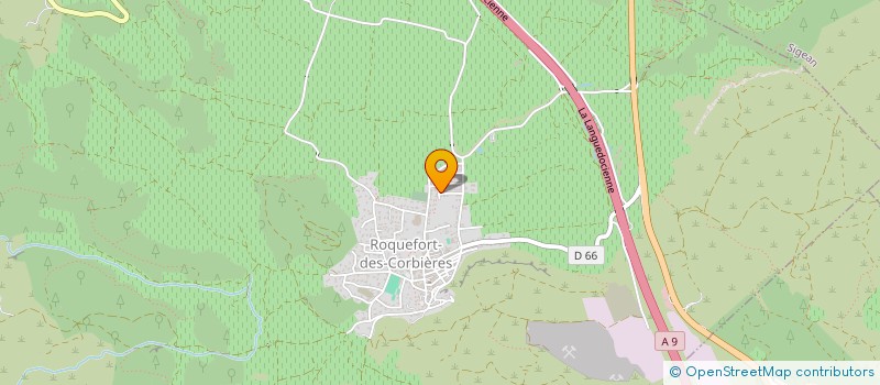 localisation de l'entreprise MA JEUNESSE COLOREE  ROQUEFORT-DES-CORBIERES