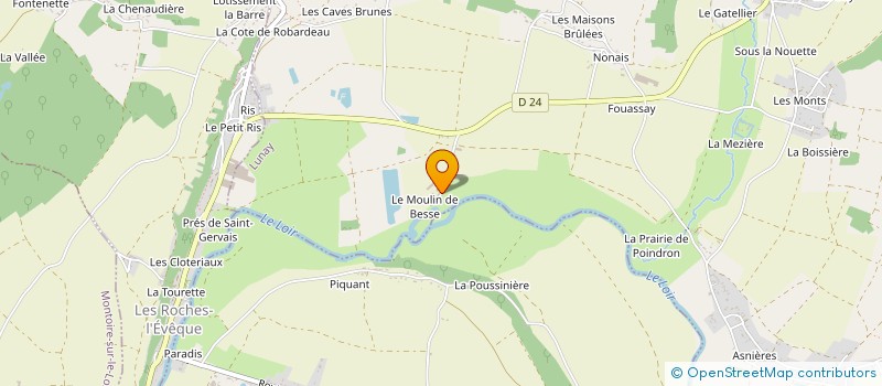 localisation de l'entreprise MA - JF 41  SAVIGNY-SUR-BRAYE