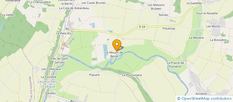 localisation de l'entreprise MA - JF 72  SAVIGNY-SUR-BRAYE