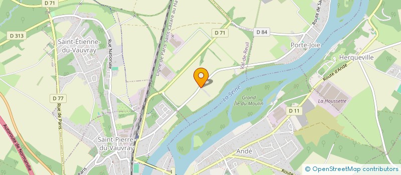 localisation de l'entreprise MA & JO DALTON  PORTE-DE-SEINE