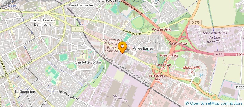 localisation de l'entreprise MA JOLIE BOUTIQUE  MONDEVILLE