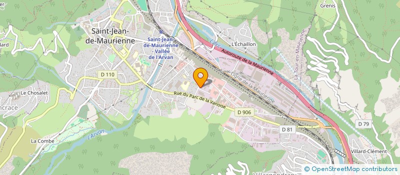 localisation de l'entreprise MA JOLIE BOUTIQUE à SAINT-JEAN-DE-MAURIENNE