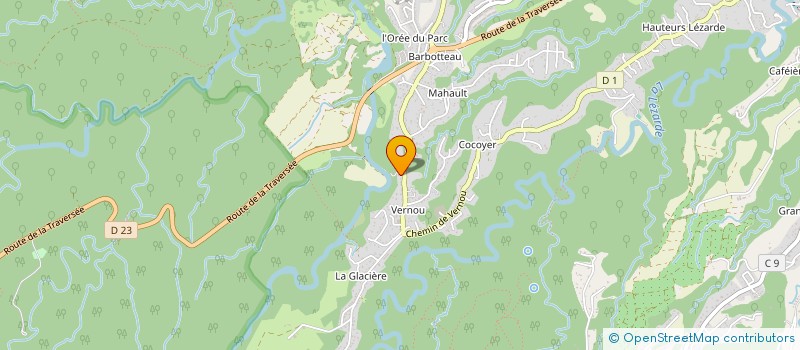 localisation de l'entreprise MA JOLIE MERCERIE  PETIT-BOURG